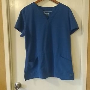 Grey's anatomy blue xl scrub top